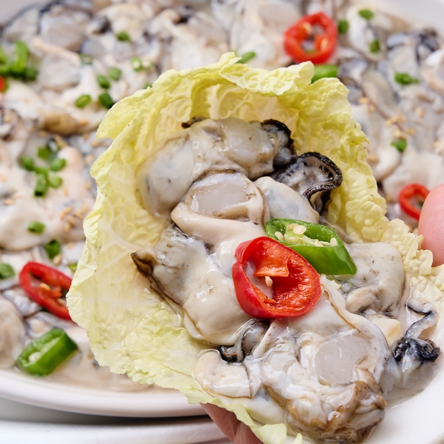 100% 국내산 통영 프리미엄 햇 생굴 1kg