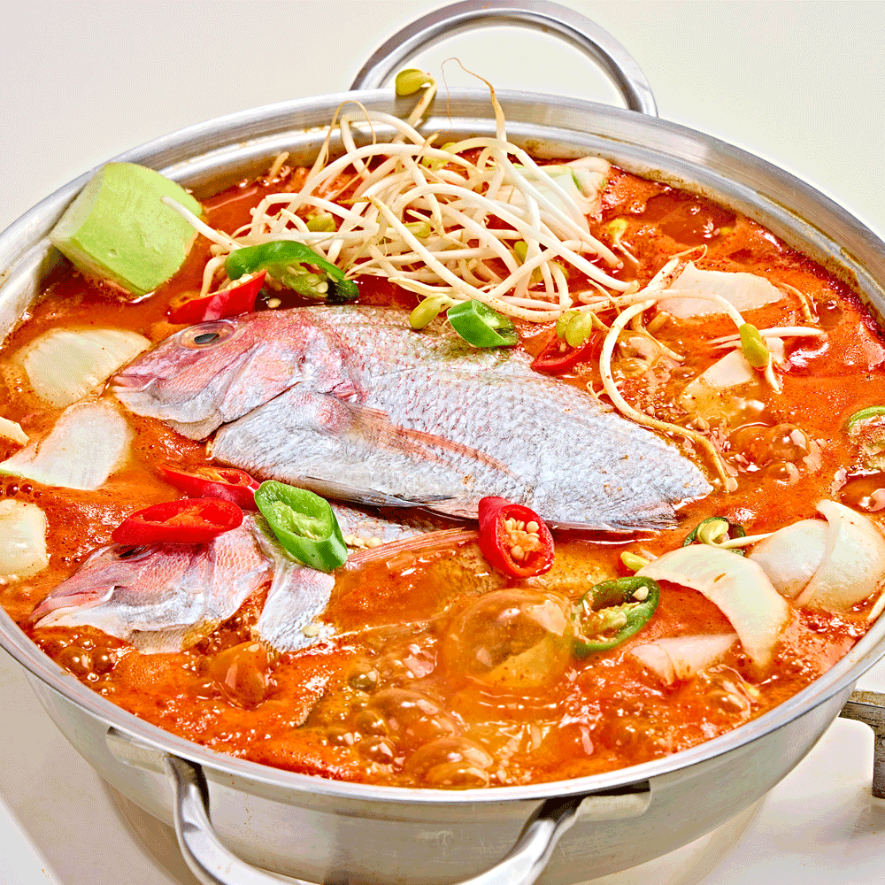 얼큰하고 시원한 참돔매운탕