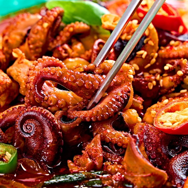★단 3일 한정수량!★ 강렬한 불맛과 깊은 감칠맛! 용두동식 쭈꾸미