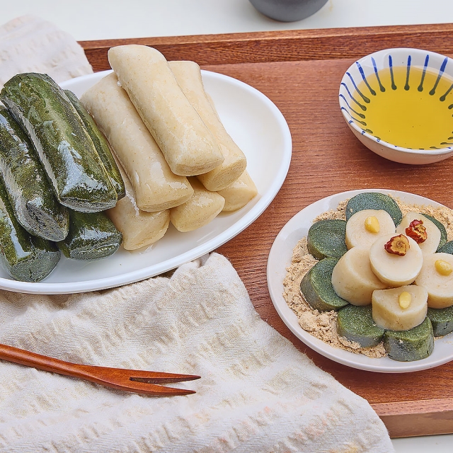쫀득쫀득 현미 가래떡/쑥가래떡 1kg