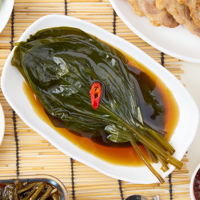 울릉도에서 온 밥도둑! 명이,부지깽이 절임 1kg