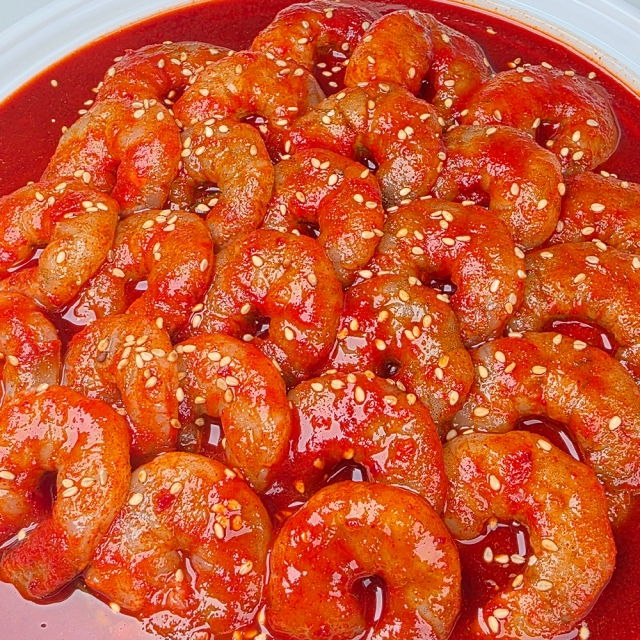 탱글탱글 쫄깃한 밥도둑! 간장 양념 새우장 400g