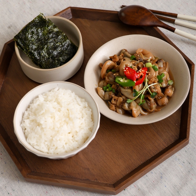 입에 착! 감칠맛 특제 간장새조개장 400g