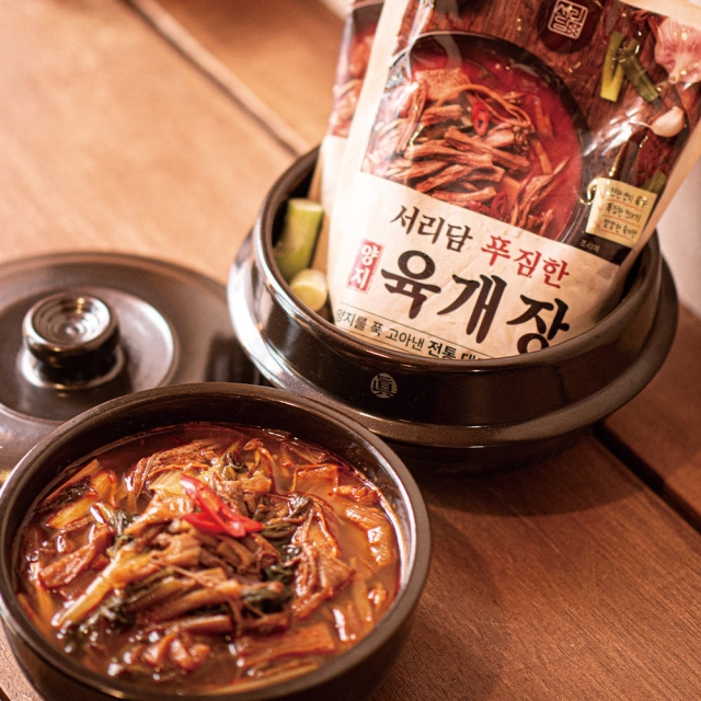 집에서도 간편하게 즐기는 푸짐한 양지 육개장 3kg (600g x 5팩)