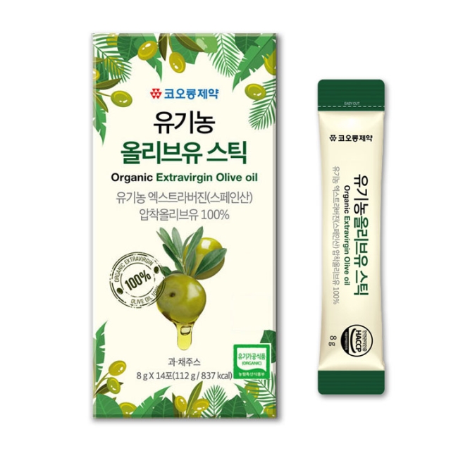유기농 100% 올리브유 스틱 1박스 (8g x 14포)